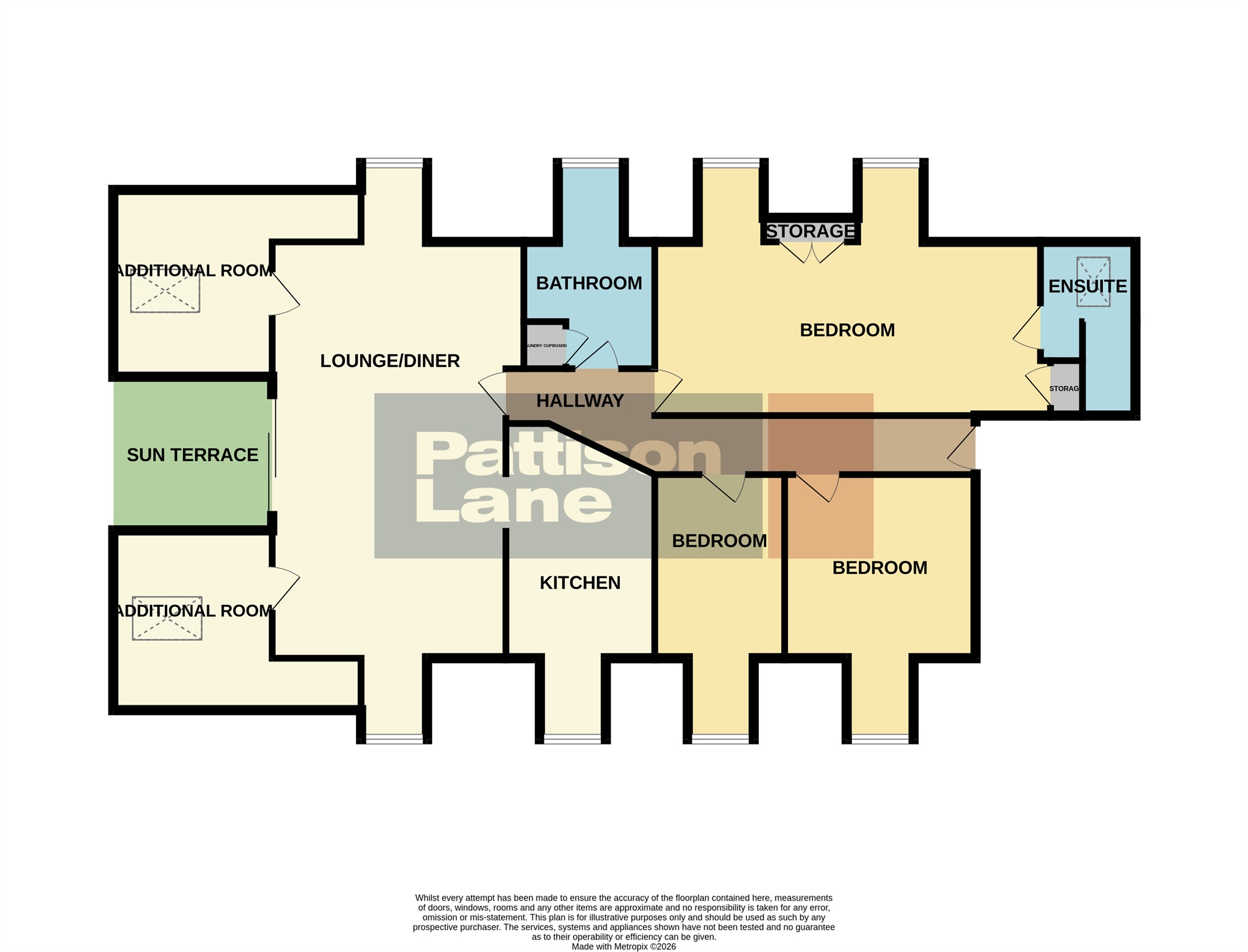 Flat 16, Crown Apartments, Dryland Street, Kettering floorplan