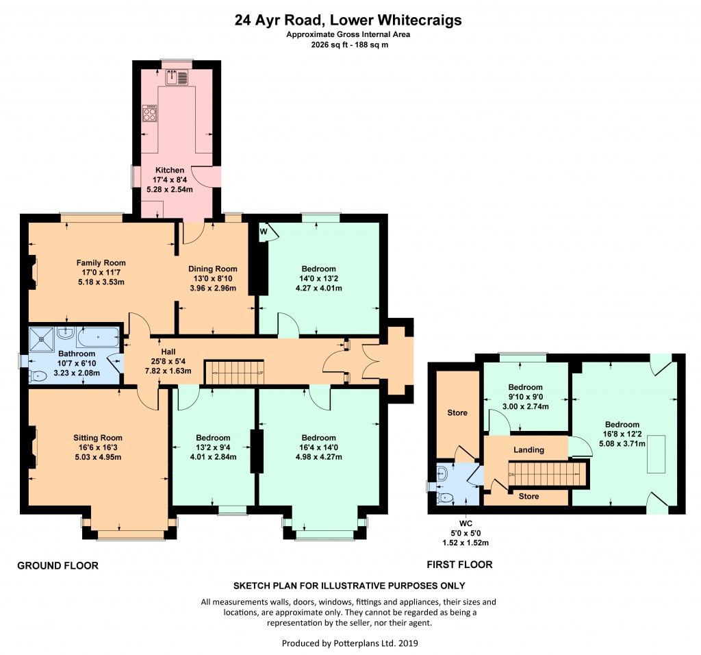 5 Bedrooms Detached bungalow for sale in 24 Ayr Road, Lower Whitecraigs G46