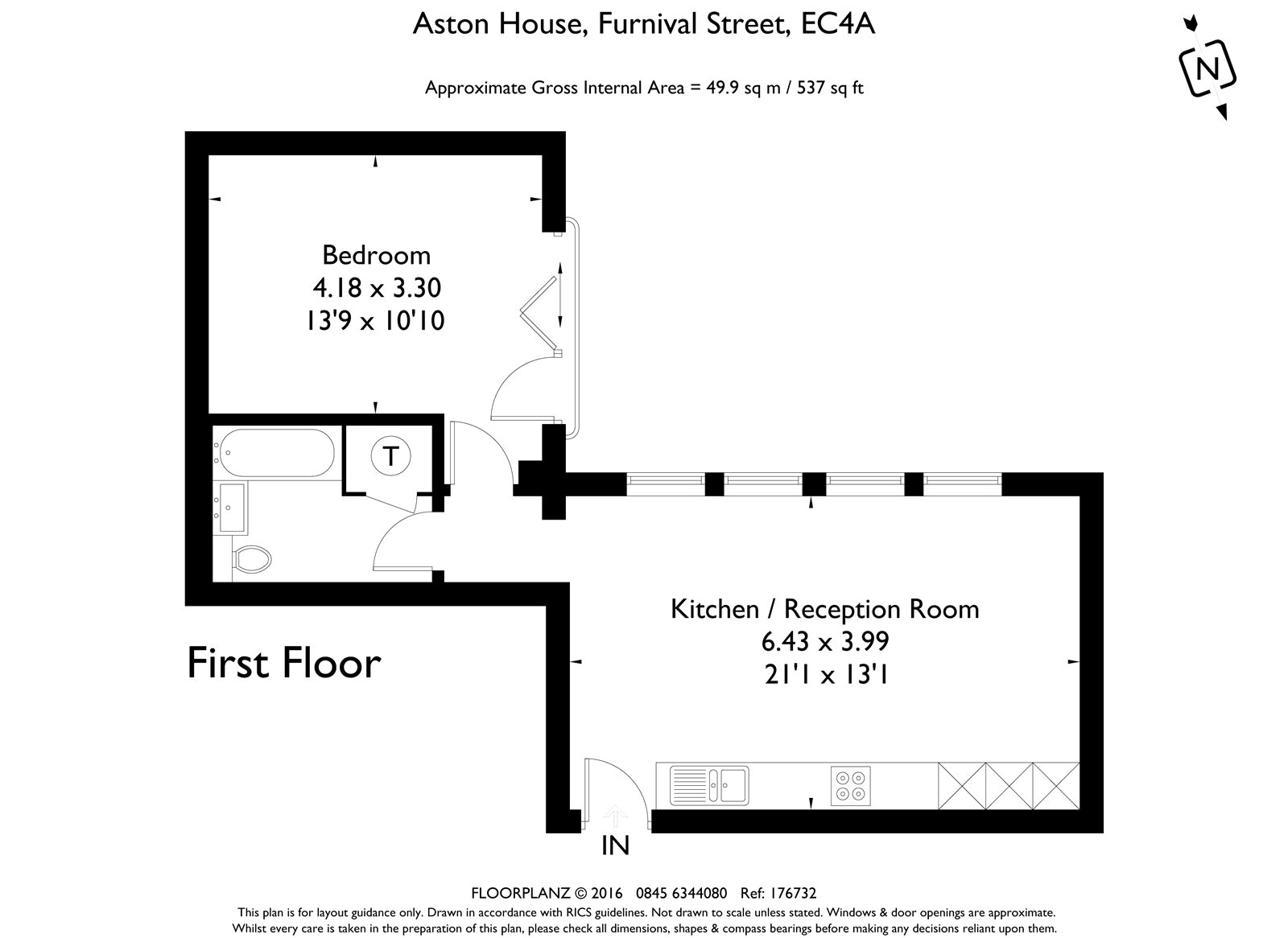 1 Bedrooms Flat for sale in Aston House, Holborn EC4A