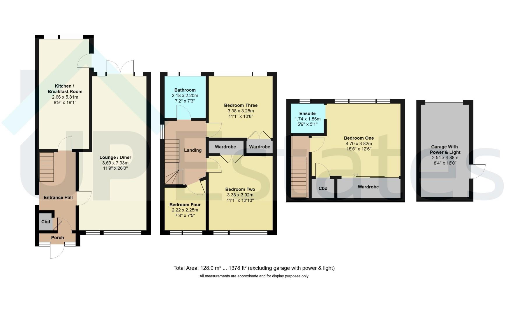 28, Billesden Close, Coventry floorplan