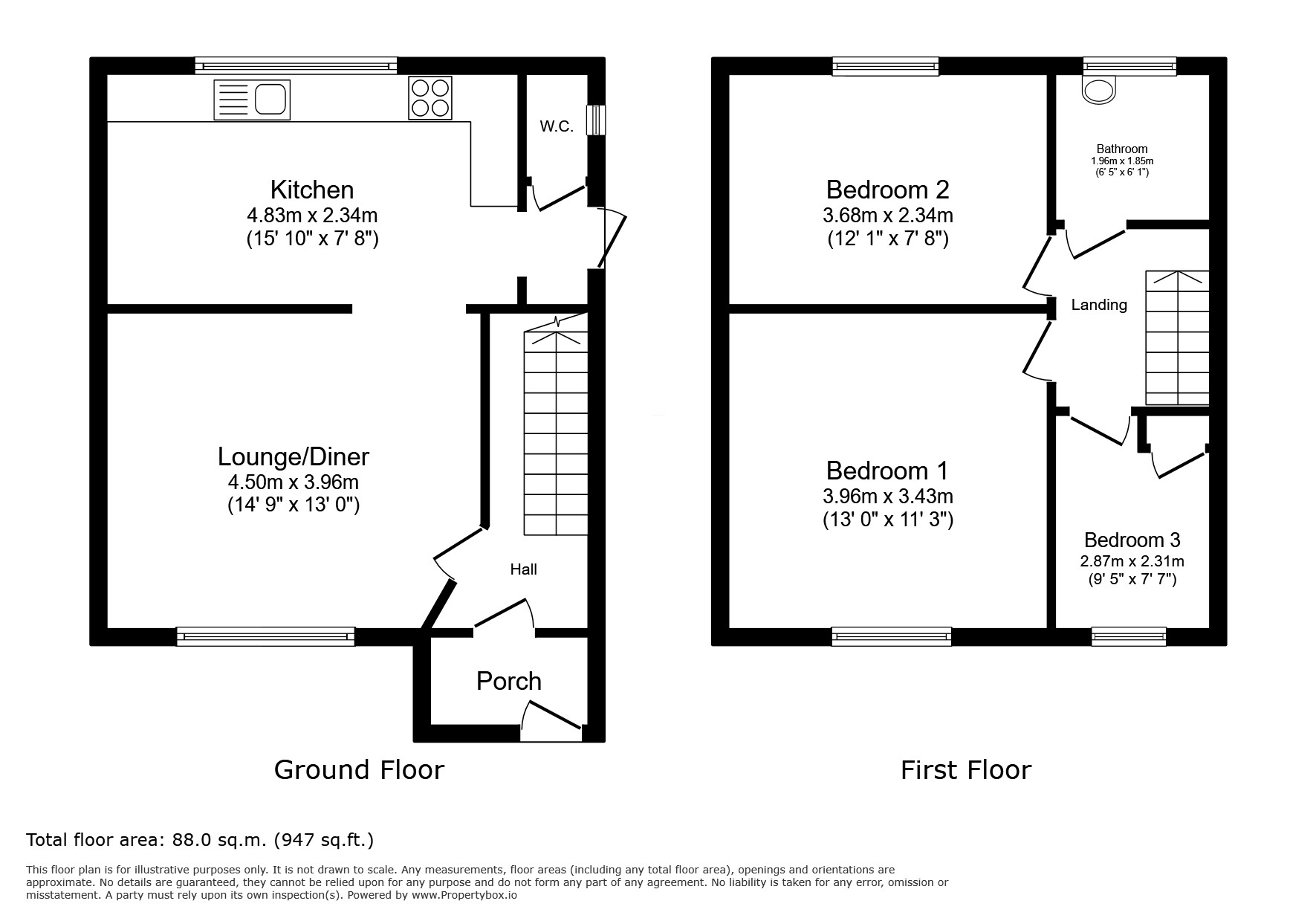 11, Lichfield Road, Bristol floorplan