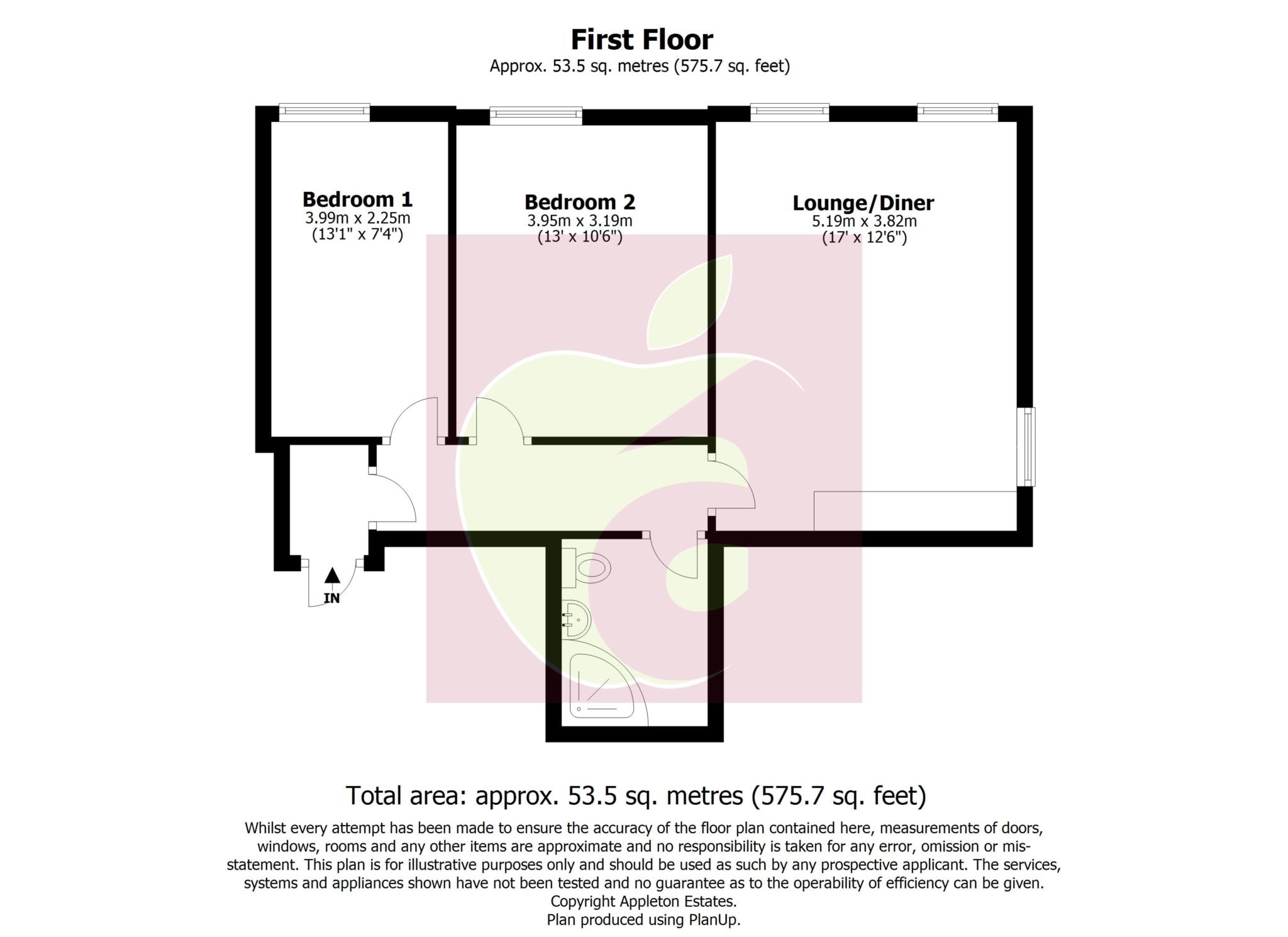 2 Bedrooms Flat to rent in Gloucester Road, Croydon CR0