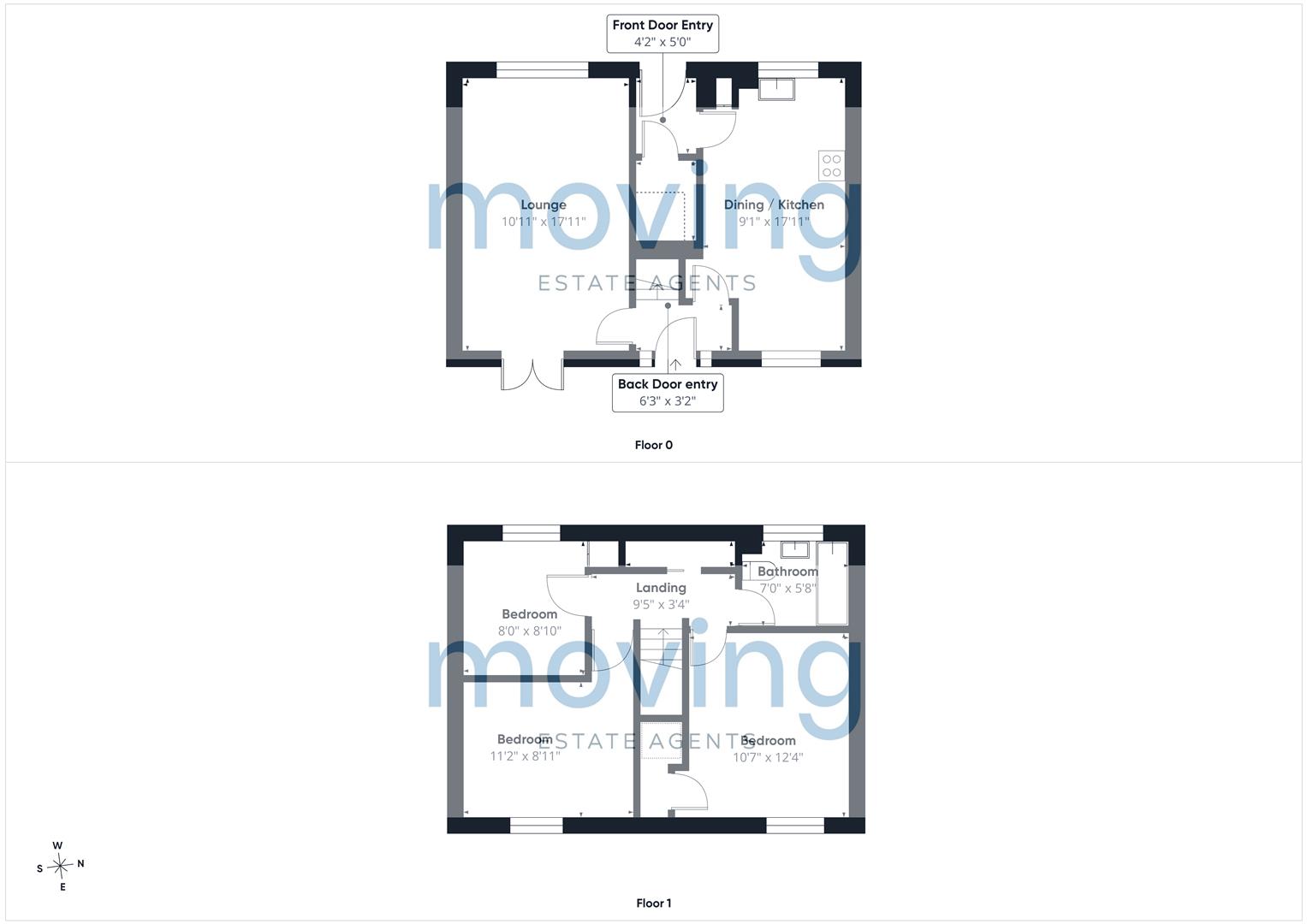 9, Moorburn Place, Paisley floorplan