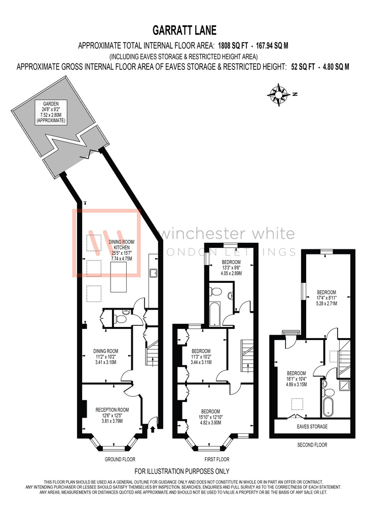 448, Garratt Lane, London floorplan