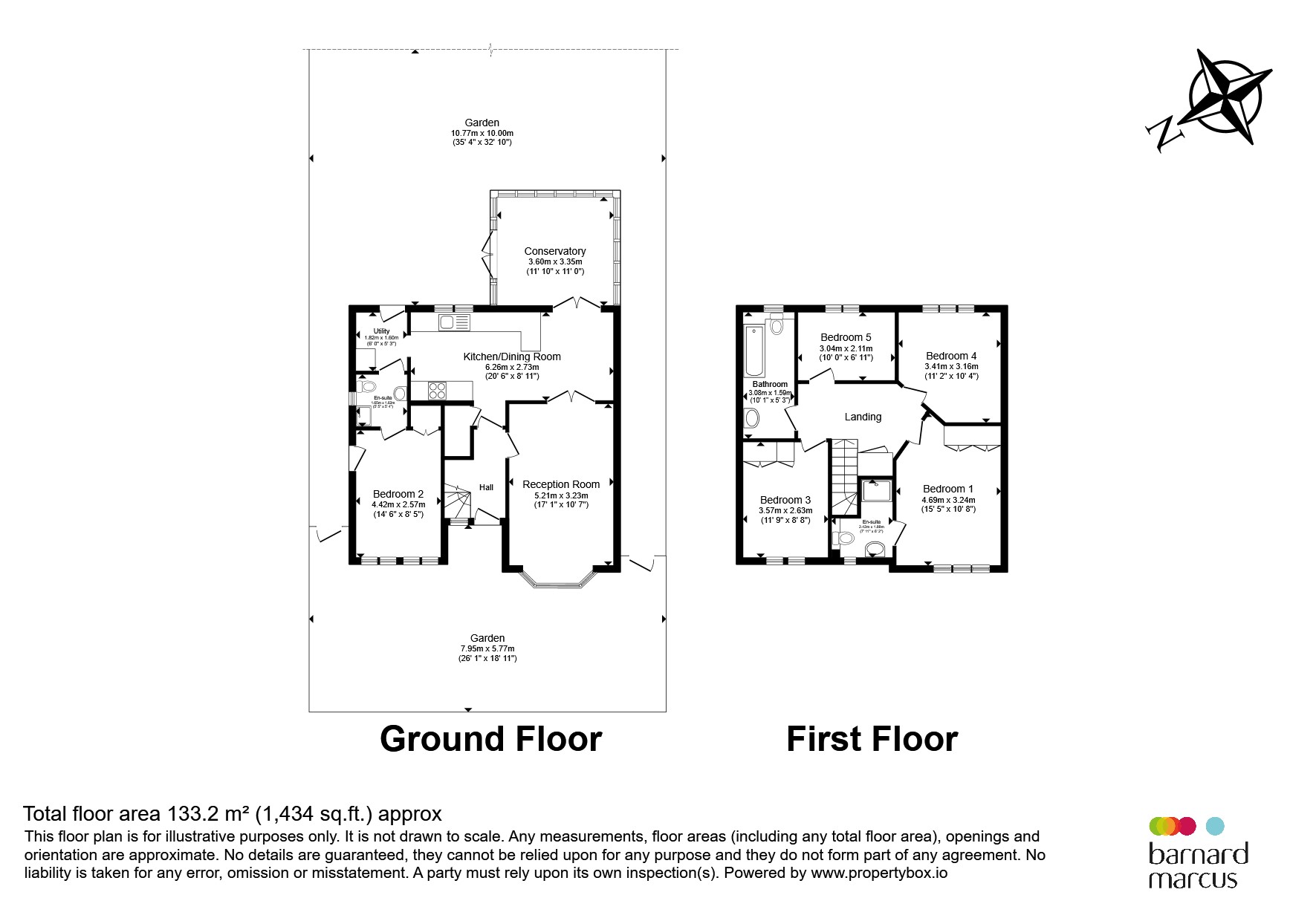 17, Woodall Close, Chessington floorplan