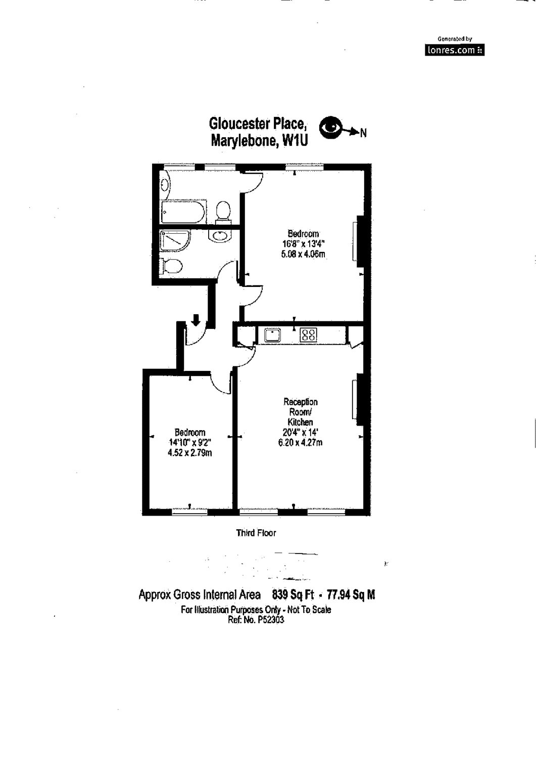 2 Bedrooms Flat to rent in Gloucester Place, Marylebone, London W1U