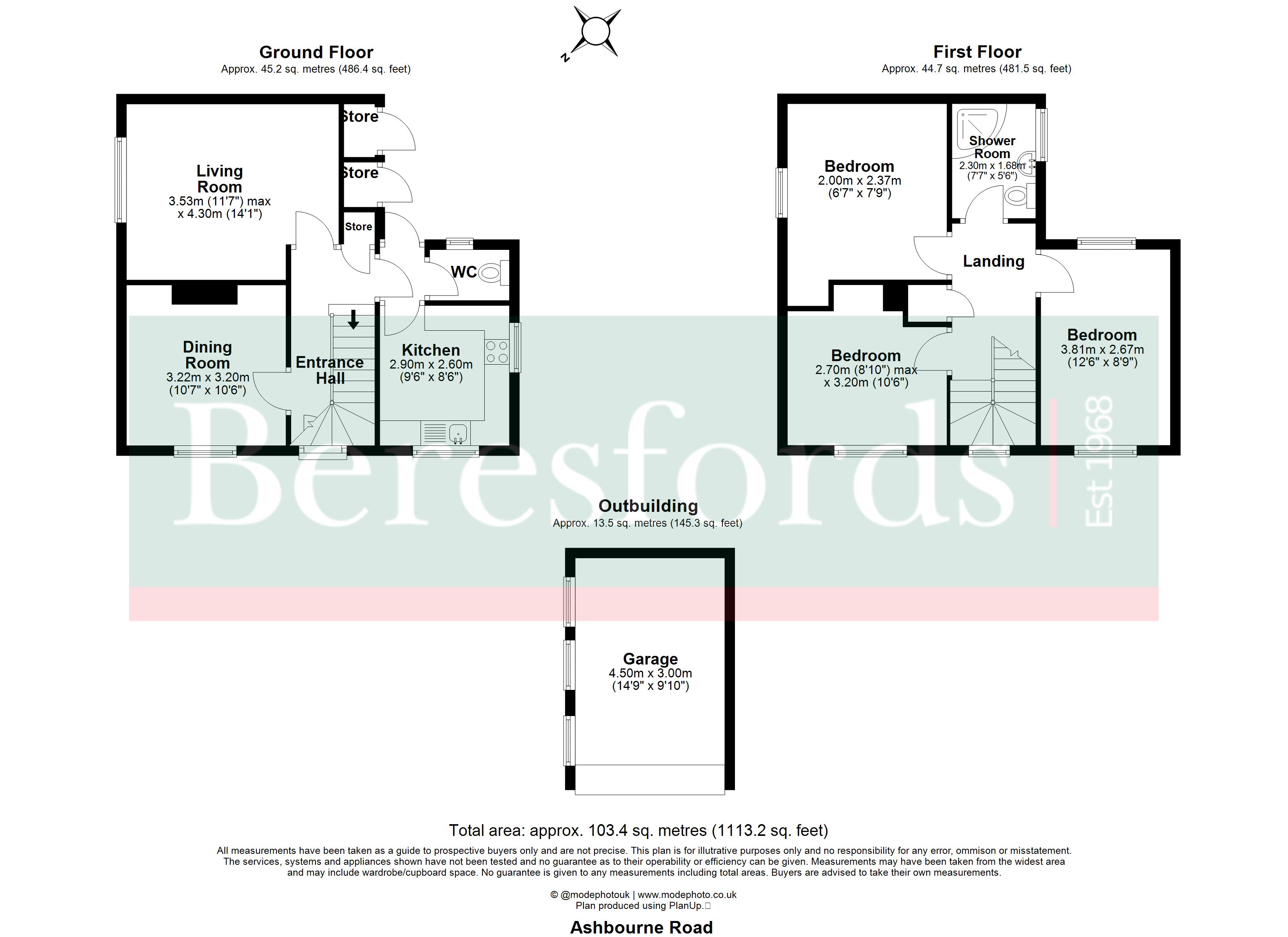 47, Ashbourne Road, Romford floorplan