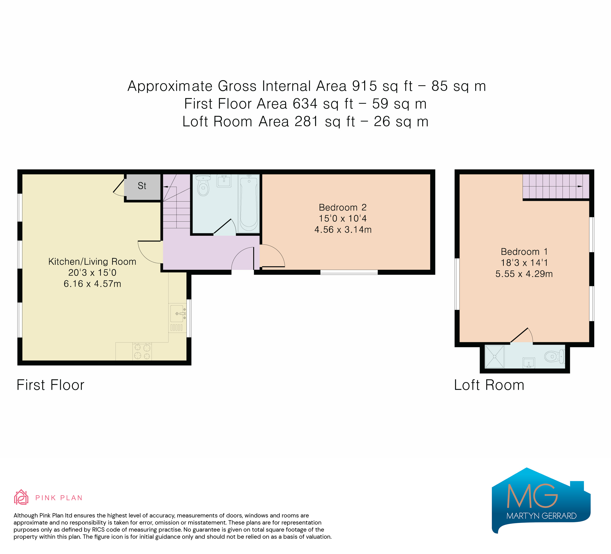 75a, High Street, Hertfordshire floorplan