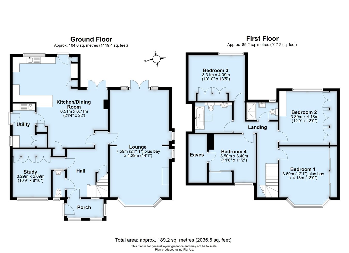 78, Sutherland Avenue, Orpington floorplan