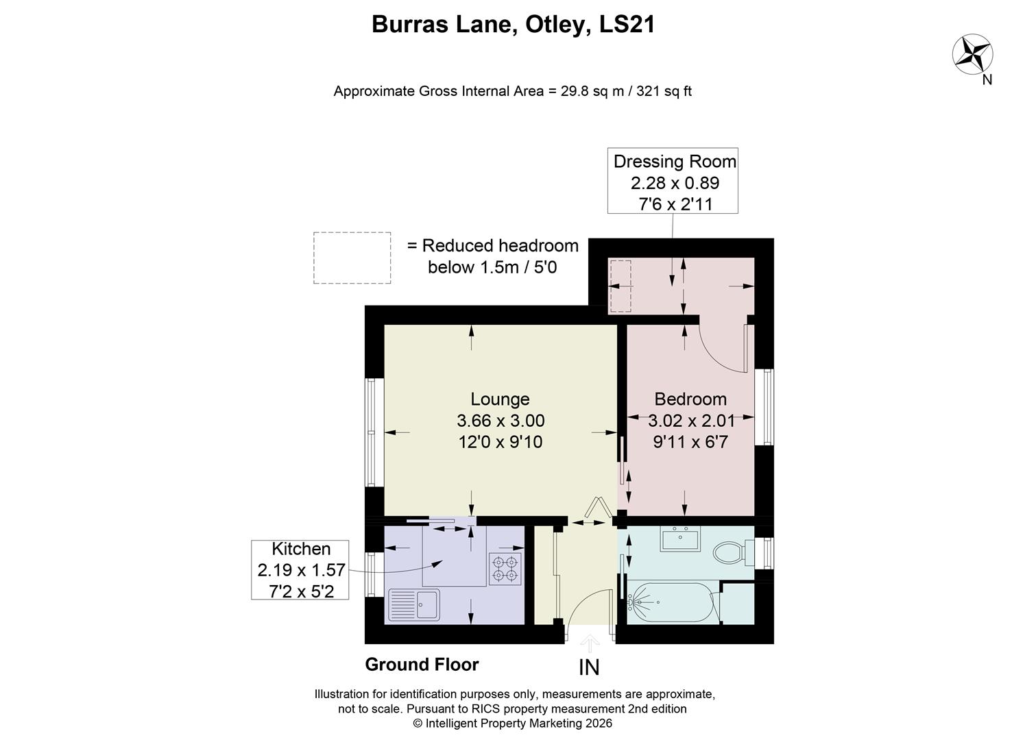 80, Burras Lane, Otley floorplan