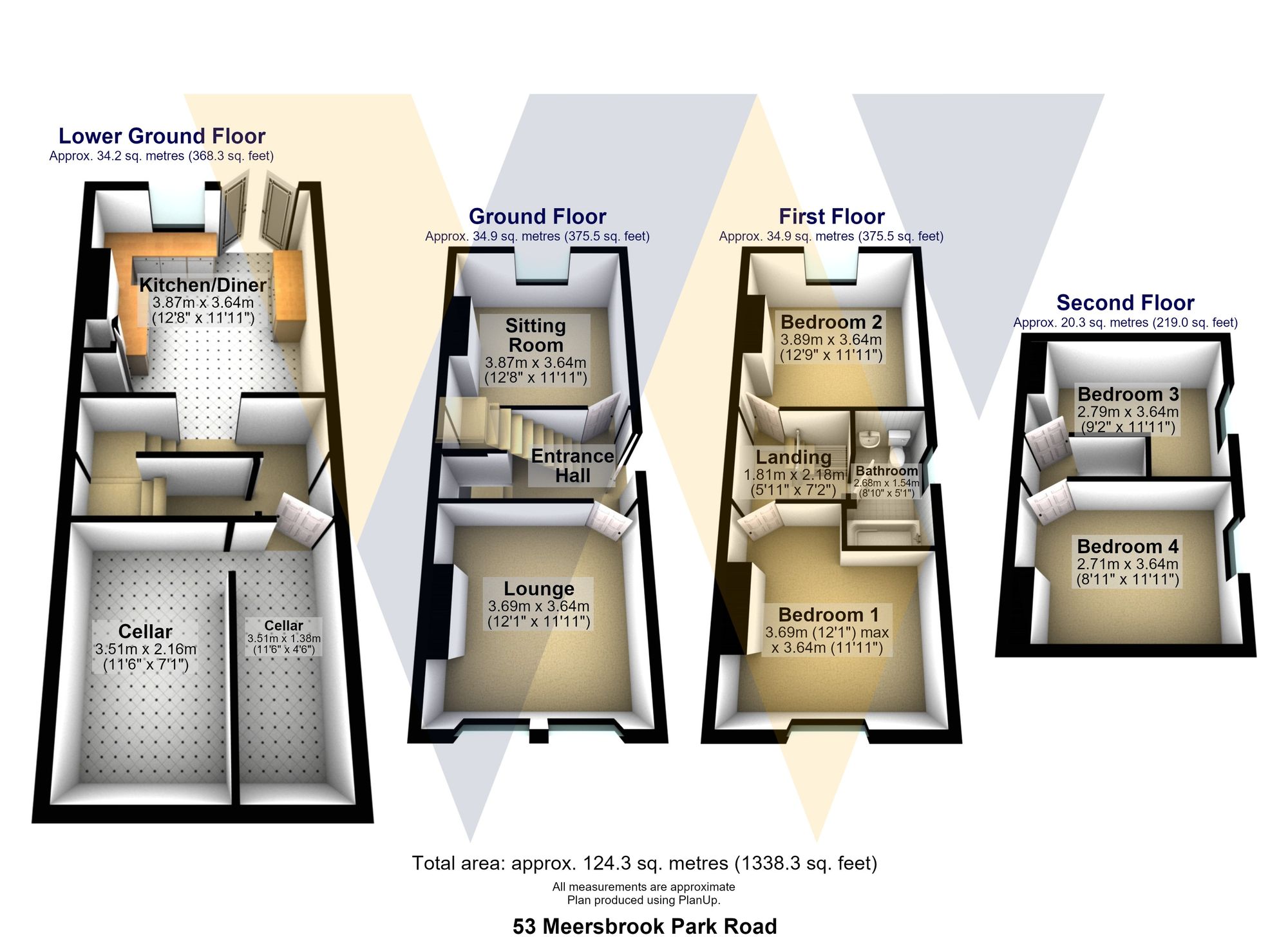 53 Meersbrook Park Road, Sheffield floorplan