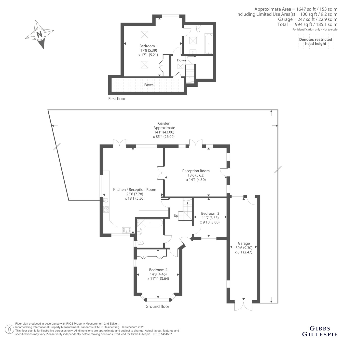 4, Greenbury Close, Rickmansworth floorplan