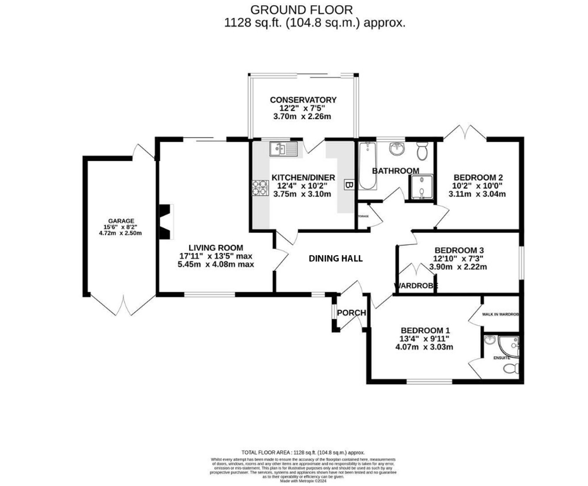 43 Green Street, Gloucester floorplan