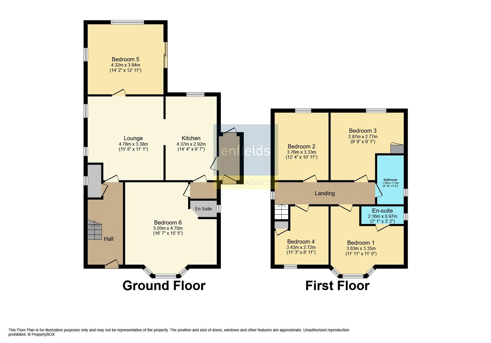 8 Elmes Road, Bournemouth floorplan