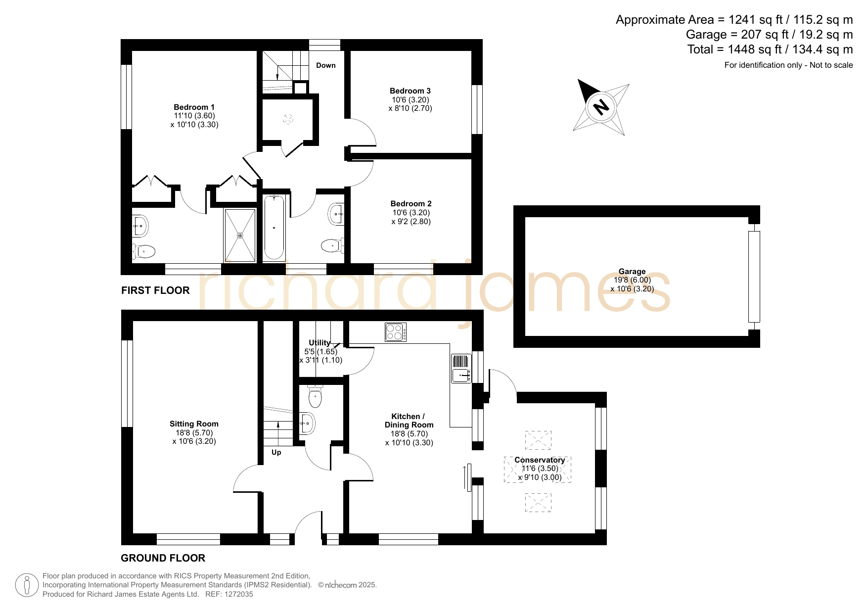 1, Lords Wood, Swindon floorplan