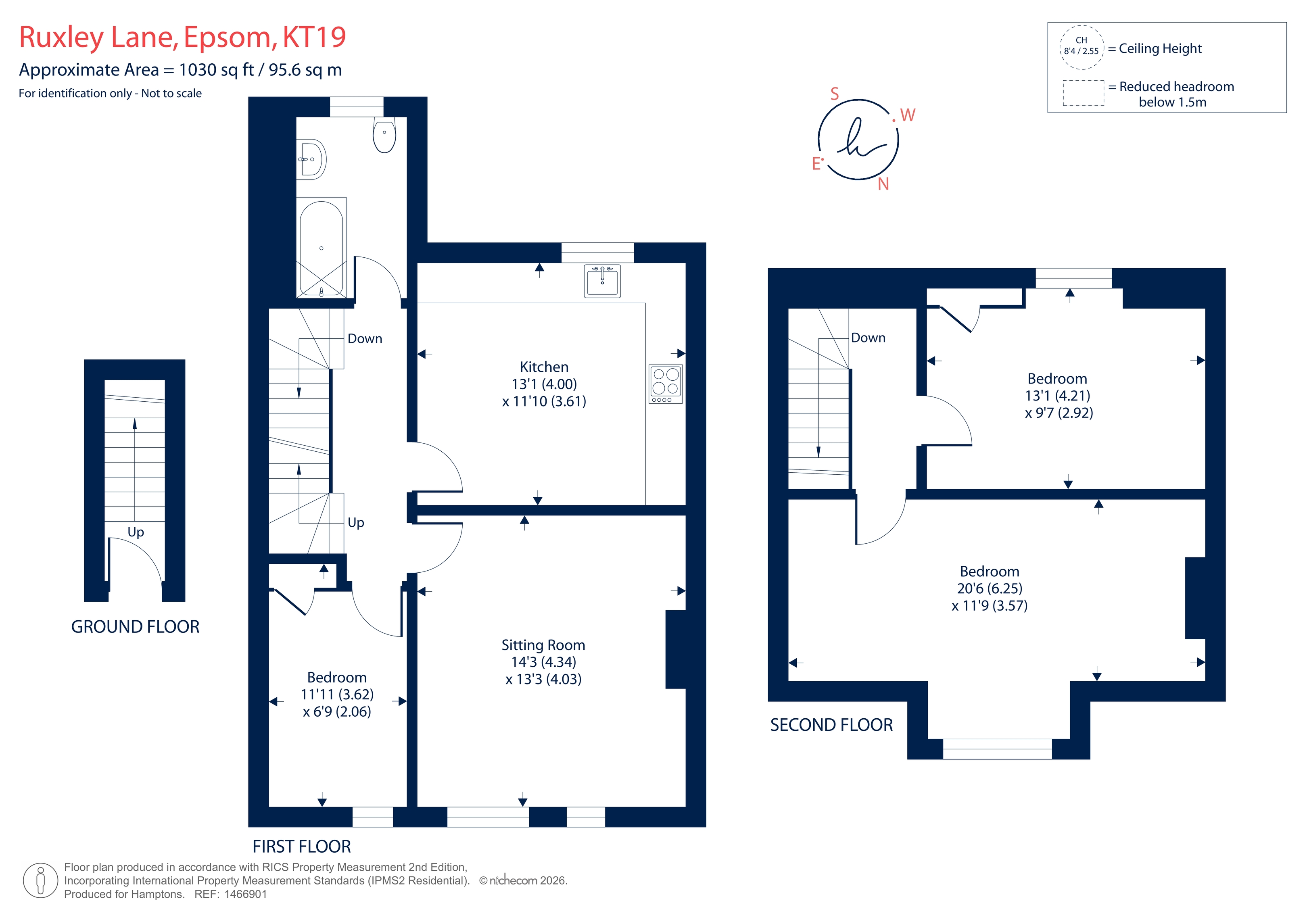 3A, Ruxley Lane, Epsom floorplan