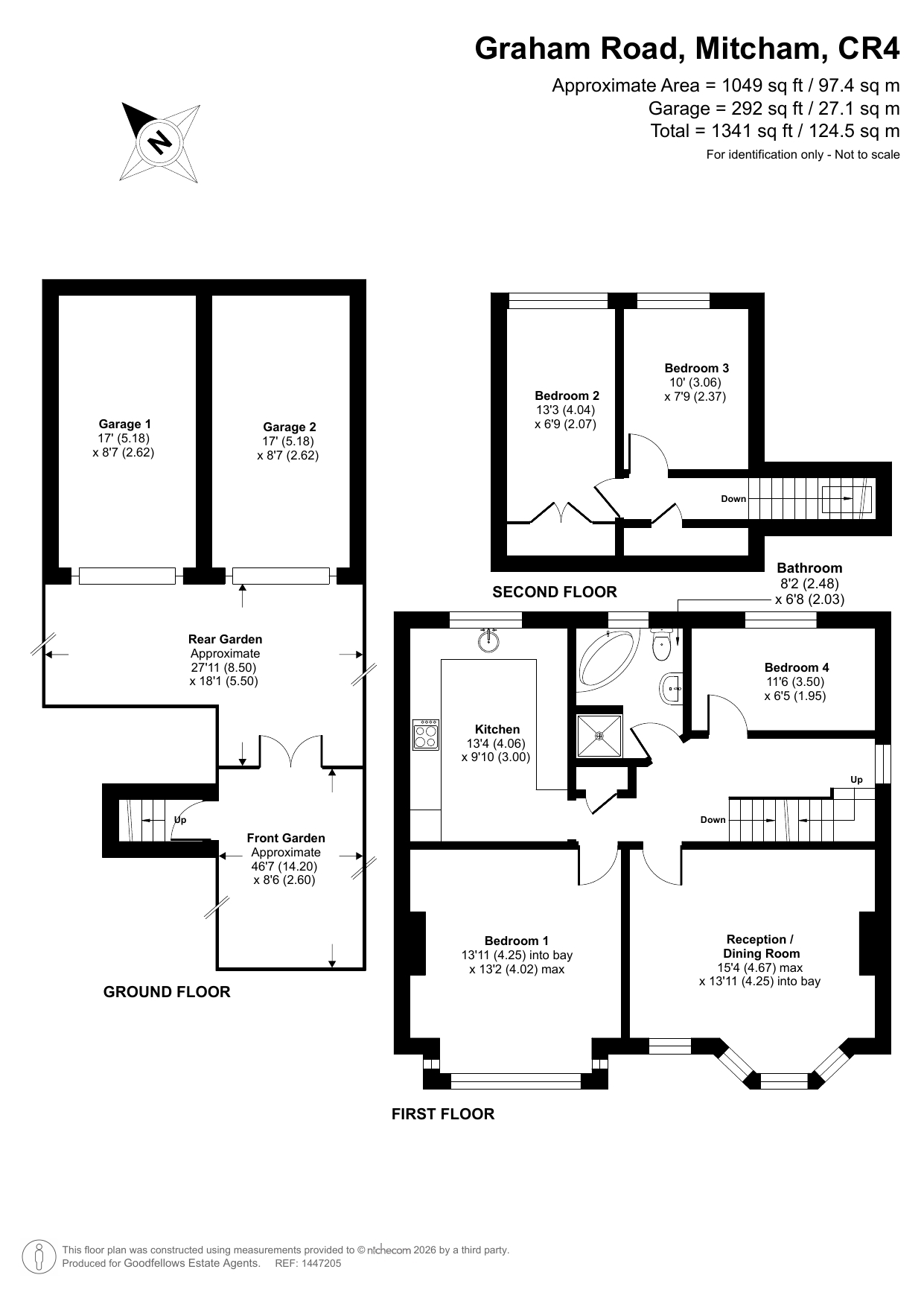 55a, Graham Road, Tooting Borders floorplan