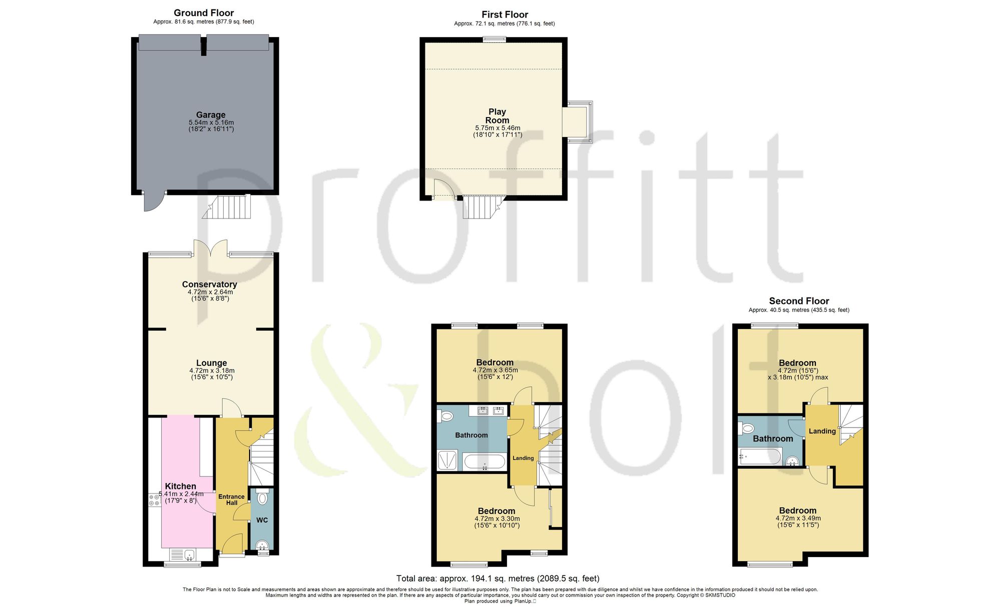 118 Rickmansworth Road, Watford floorplan