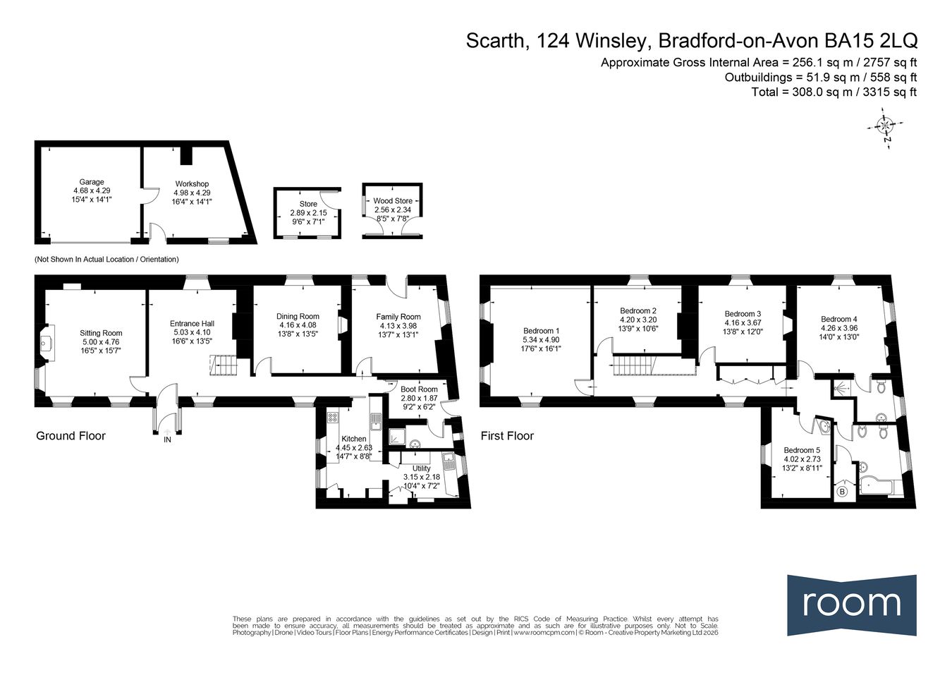 Scarth, Winsley, Bradford-on-Avon floorplan