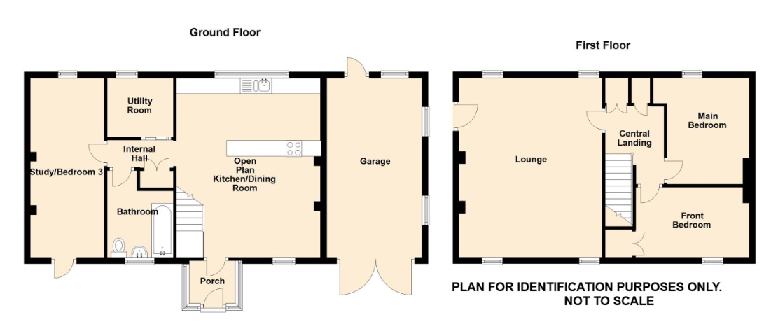 Front Afan, Llanafan floorplan