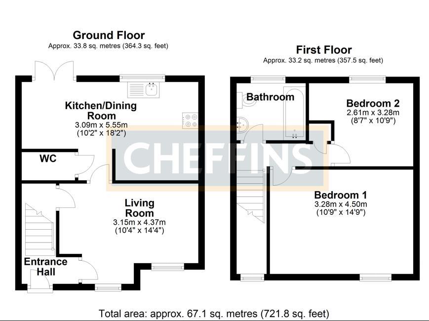 19, Terence Place, Fordham floorplan