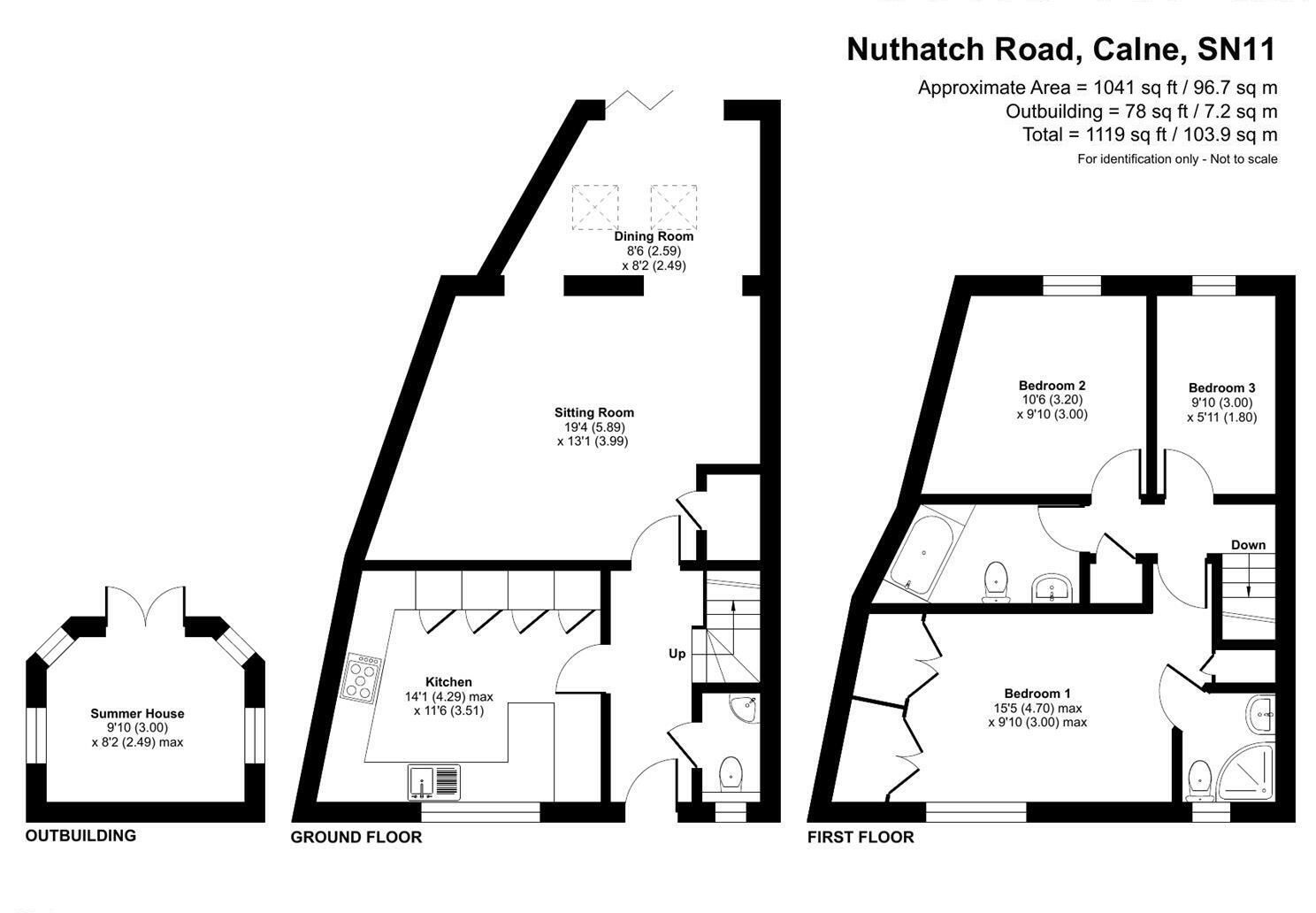85, Nuthatch Road, Calne floorplan