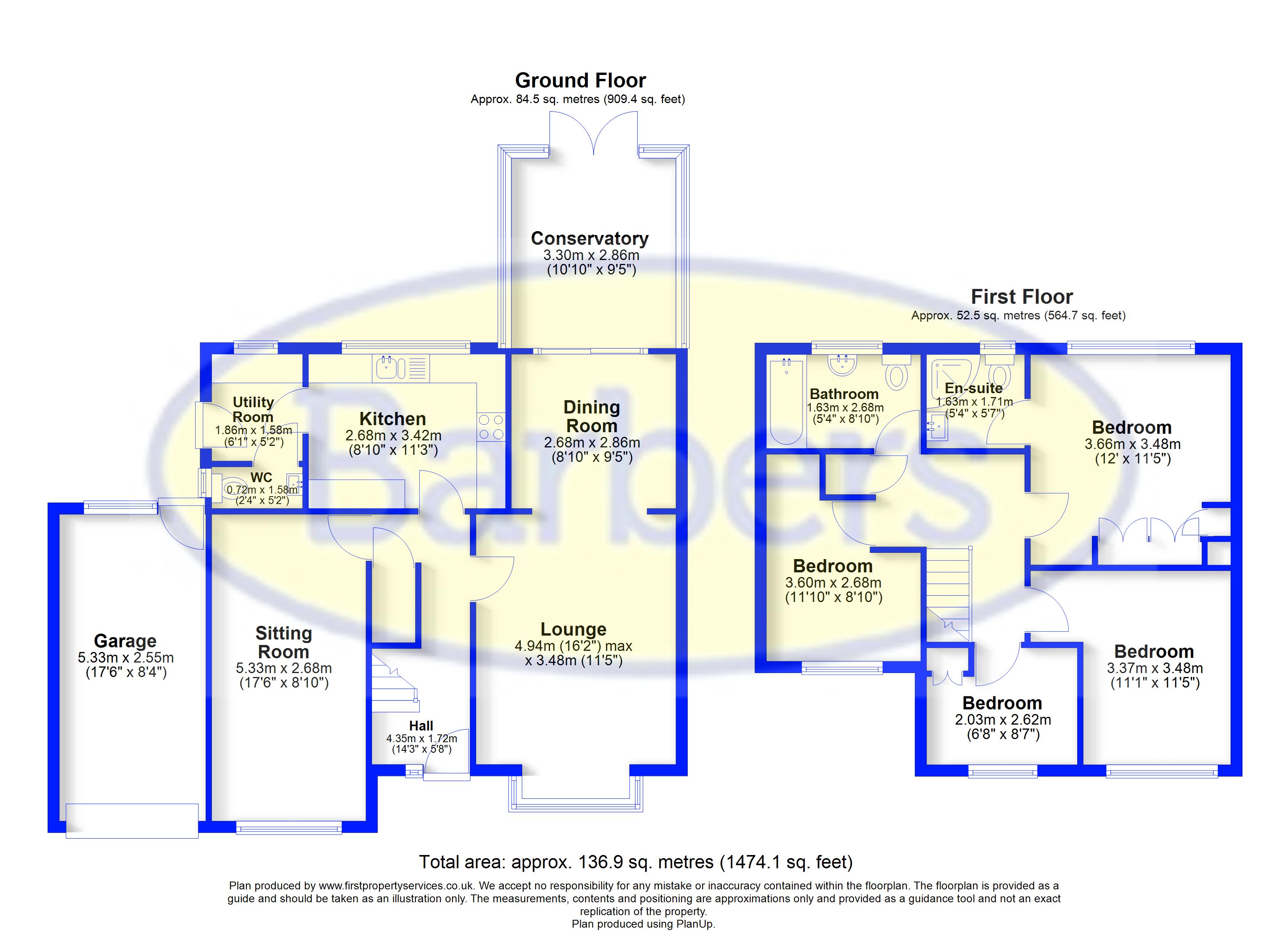 Chartwood, Loggerheads floorplan
