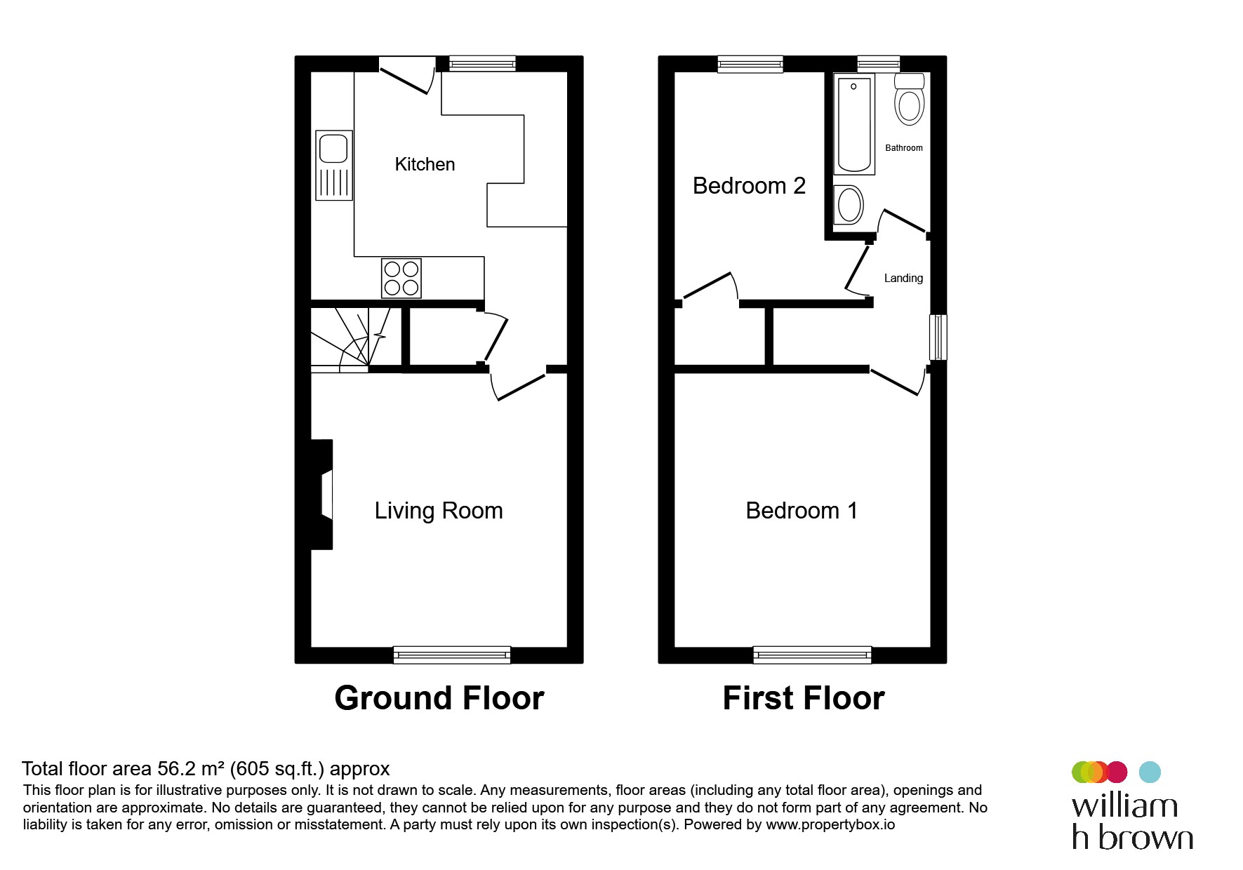130, Norwood Road, Huddersfield floorplan