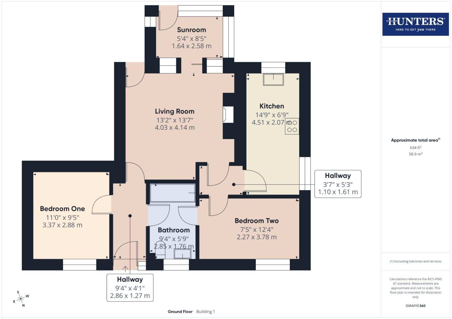 28, Birkbeck Close, Kendal floorplan