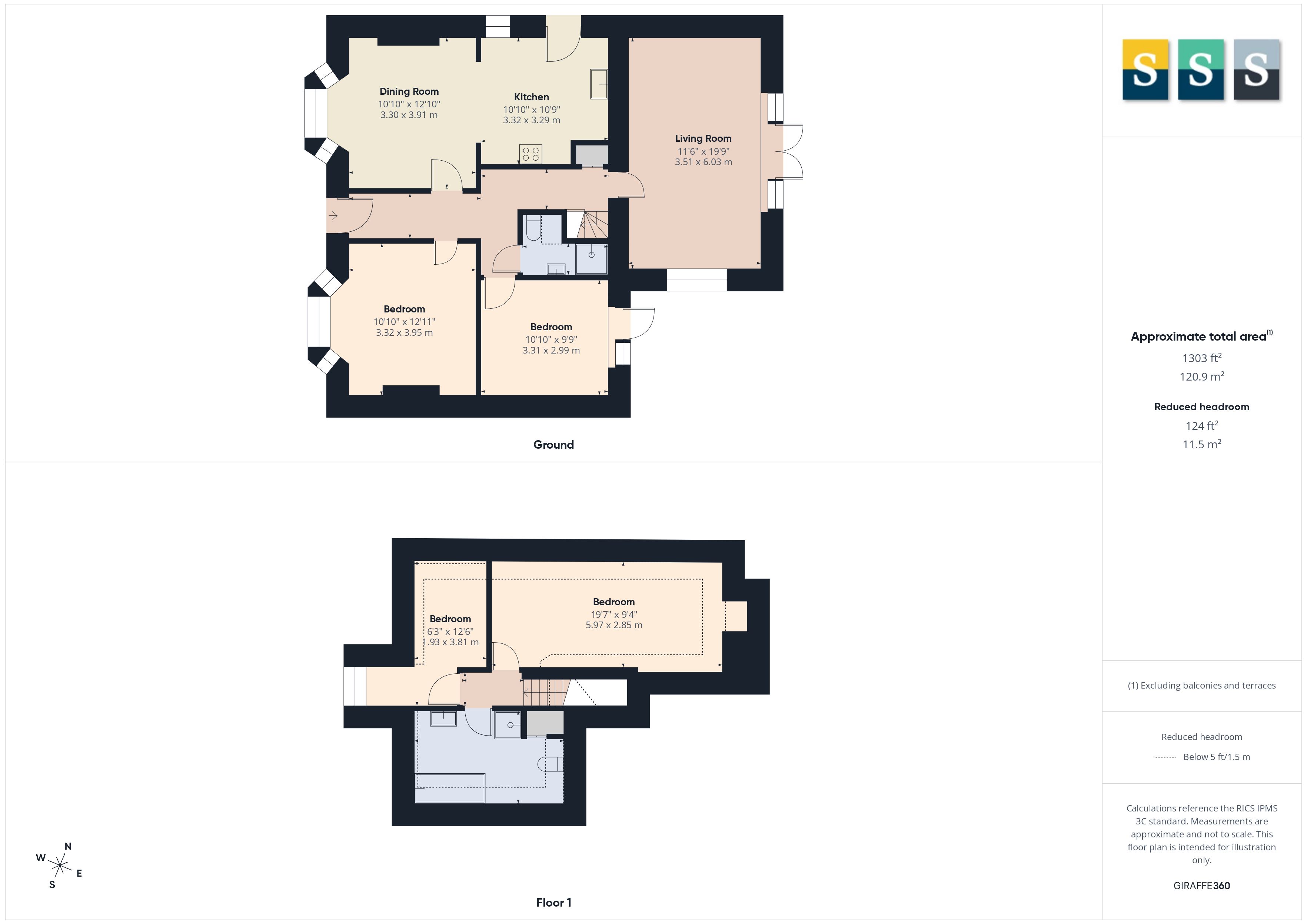 Briarcombe,, Grosvenor Road, Woking floorplan