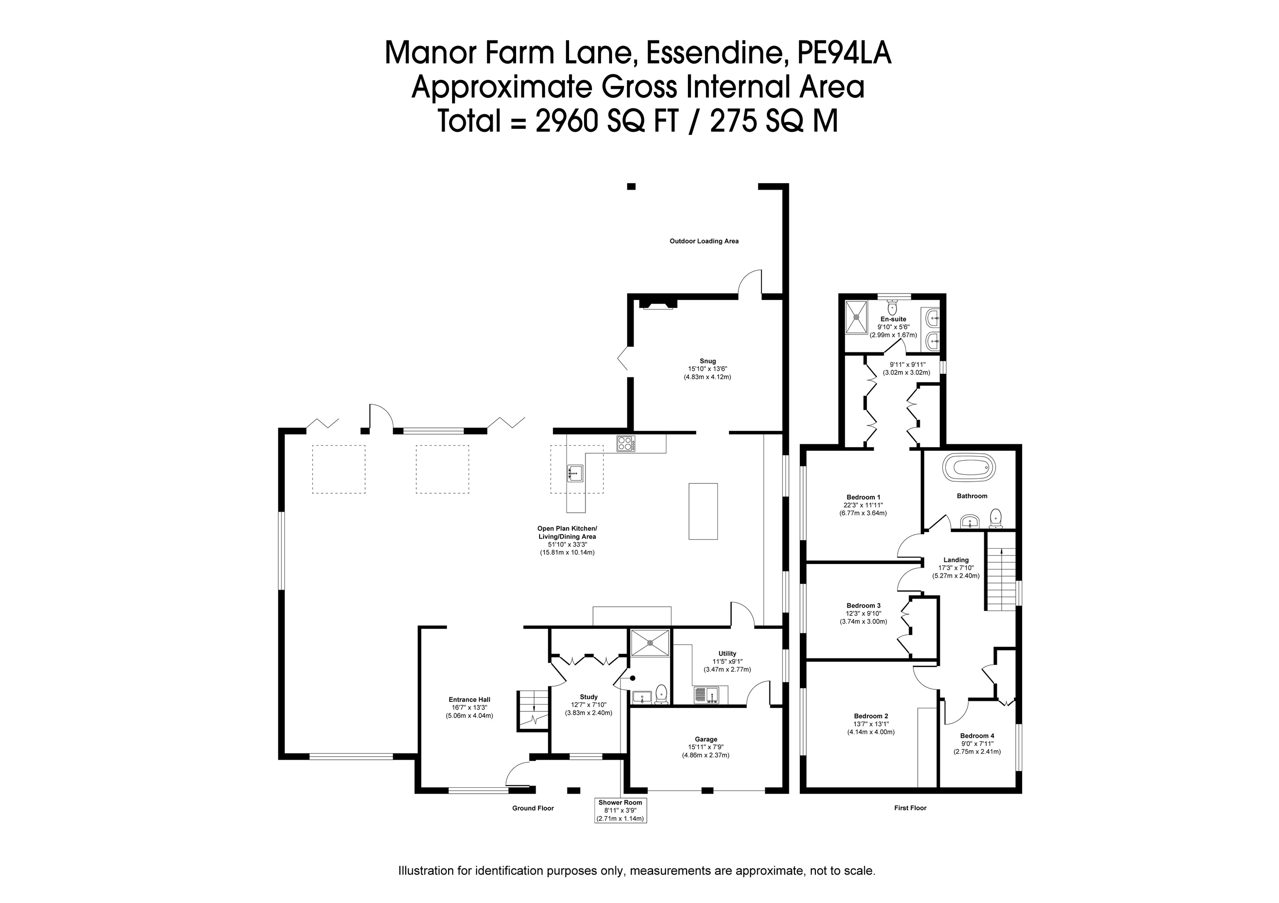 Field View, 16, Manor Farm Lane, Stamford floorplan