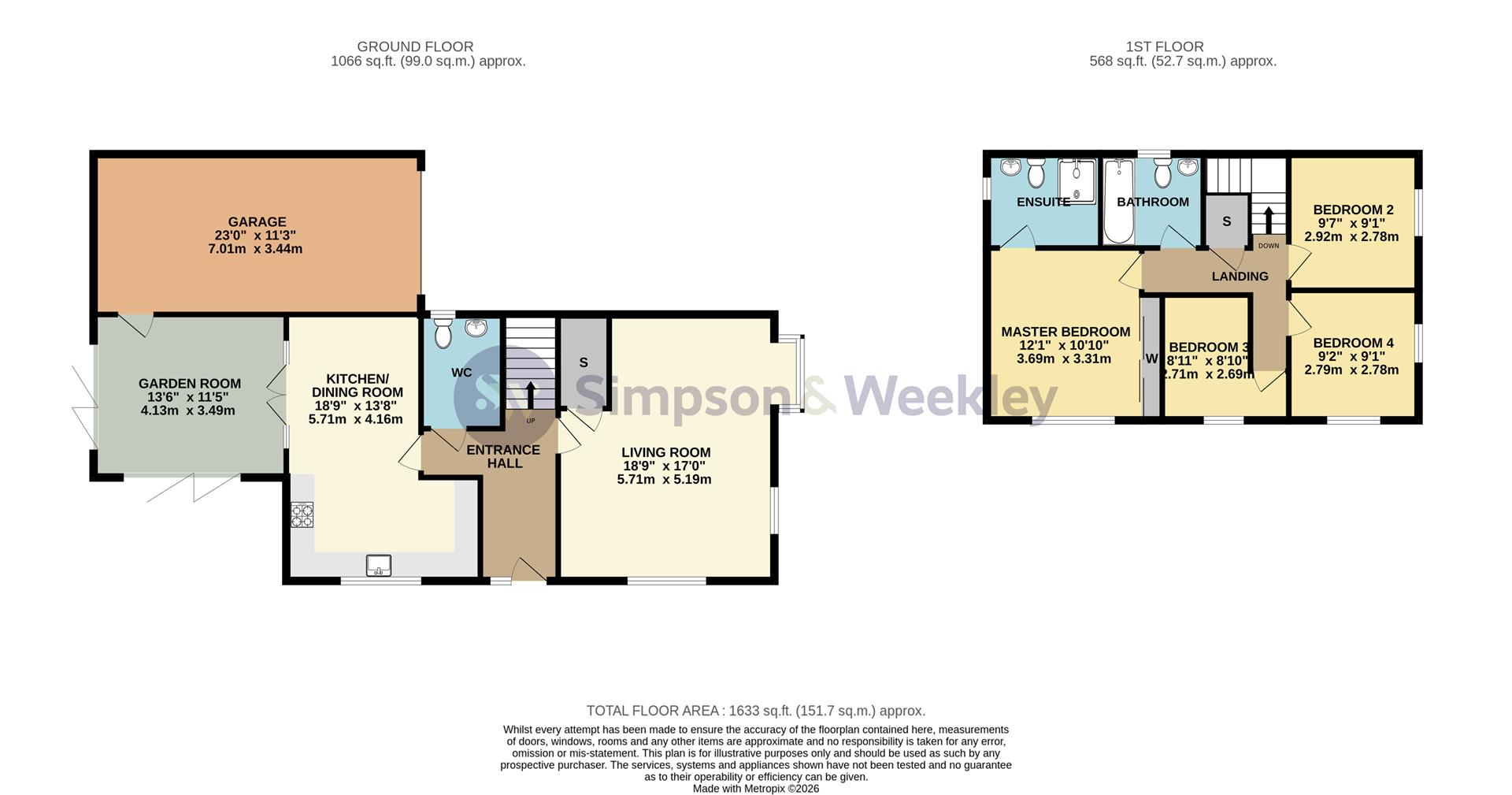 28, Far Wallis Road, Bedford floorplan