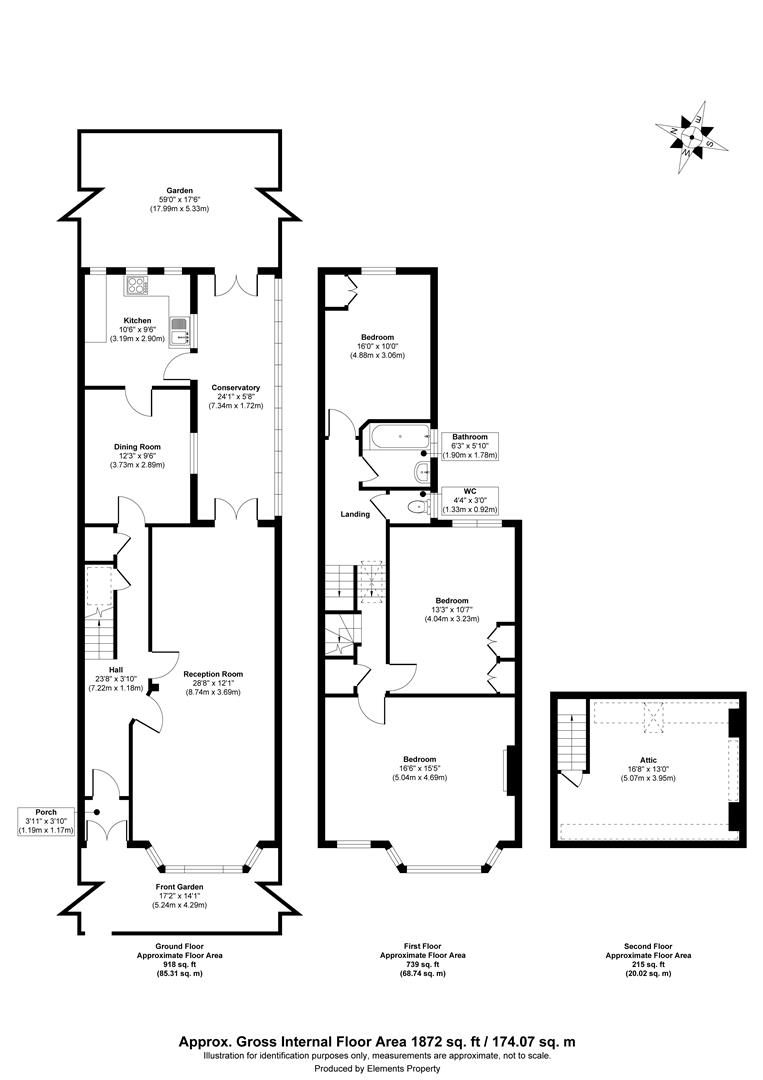 36, Sedgeford Road, London floorplan