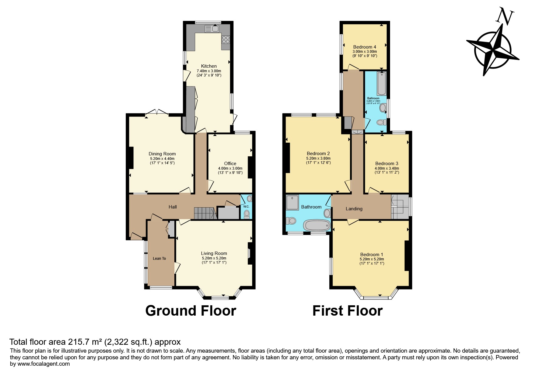 25, Godwin Road, Hastings floorplan