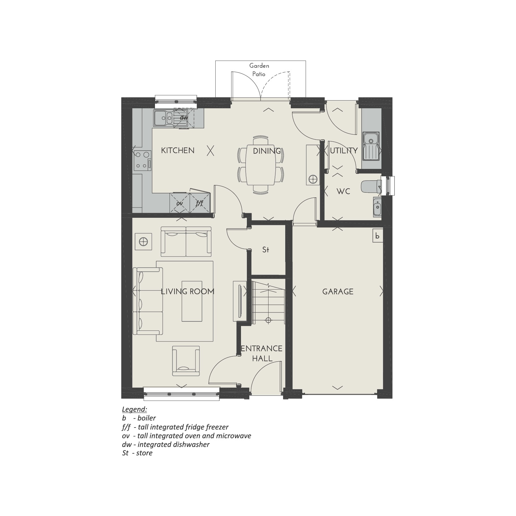 5, Small Crescent, Arbroath floorplan