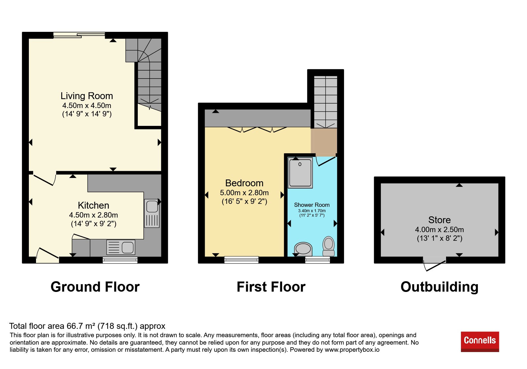 11, Withybrook Close, Hereford floorplan