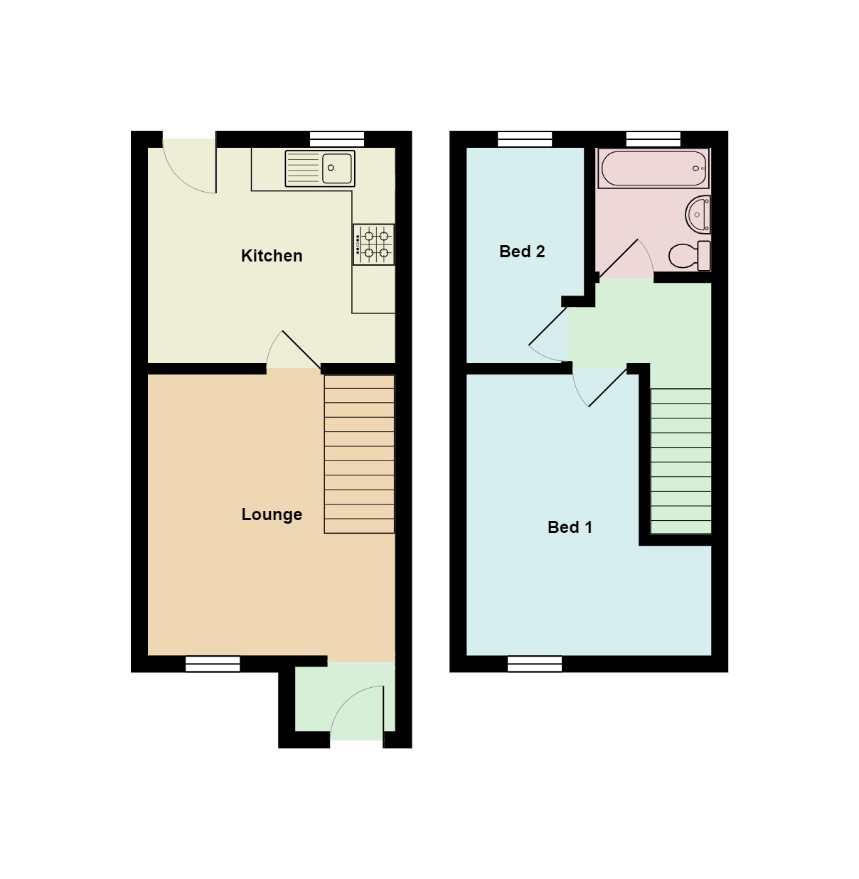 Meadow Lane, Chaddesden, Derby DE21, 2 bedroom semidetached house for sale 61209856