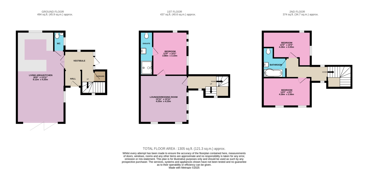 40, The Hawthorns, East Boldon floorplan