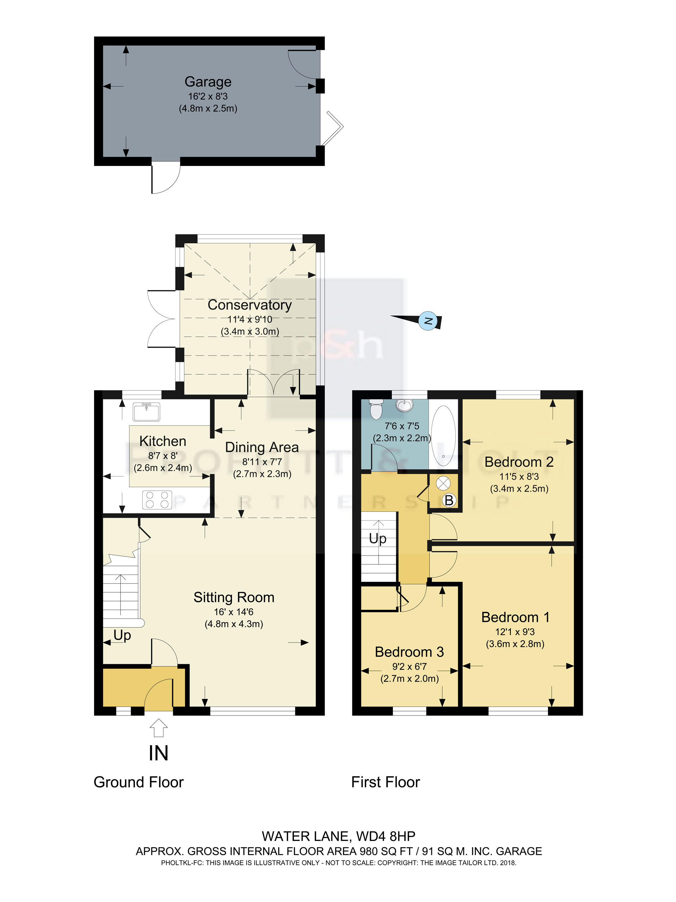 3 Bedrooms Terraced house for sale in Water Lane, Kings Langley WD4