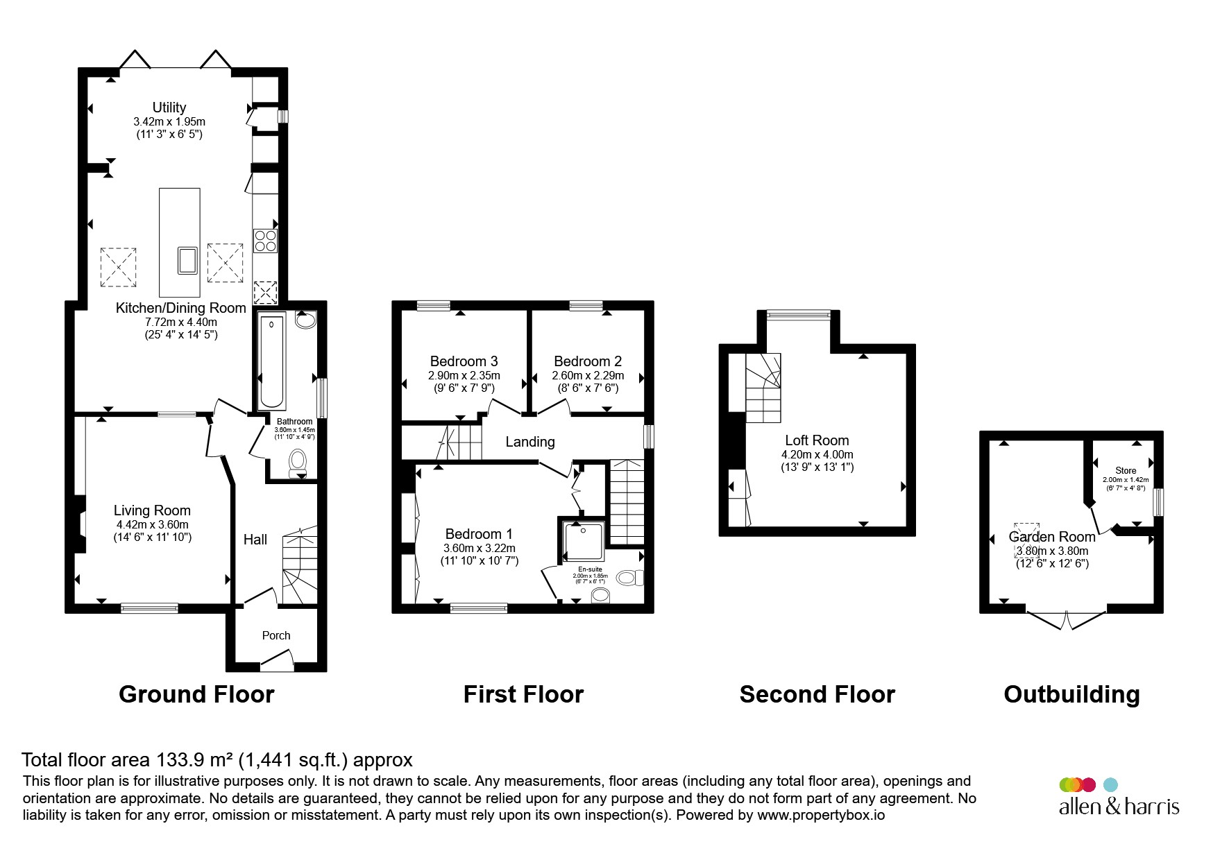 124, Old Fosse Road, Bath floorplan
