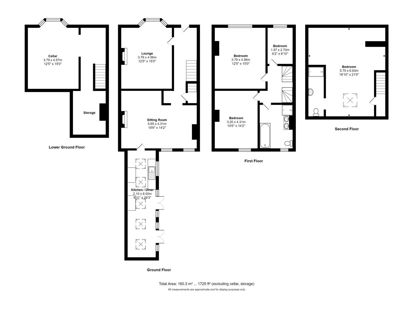 14, Magdalens Road, Ripon floorplan