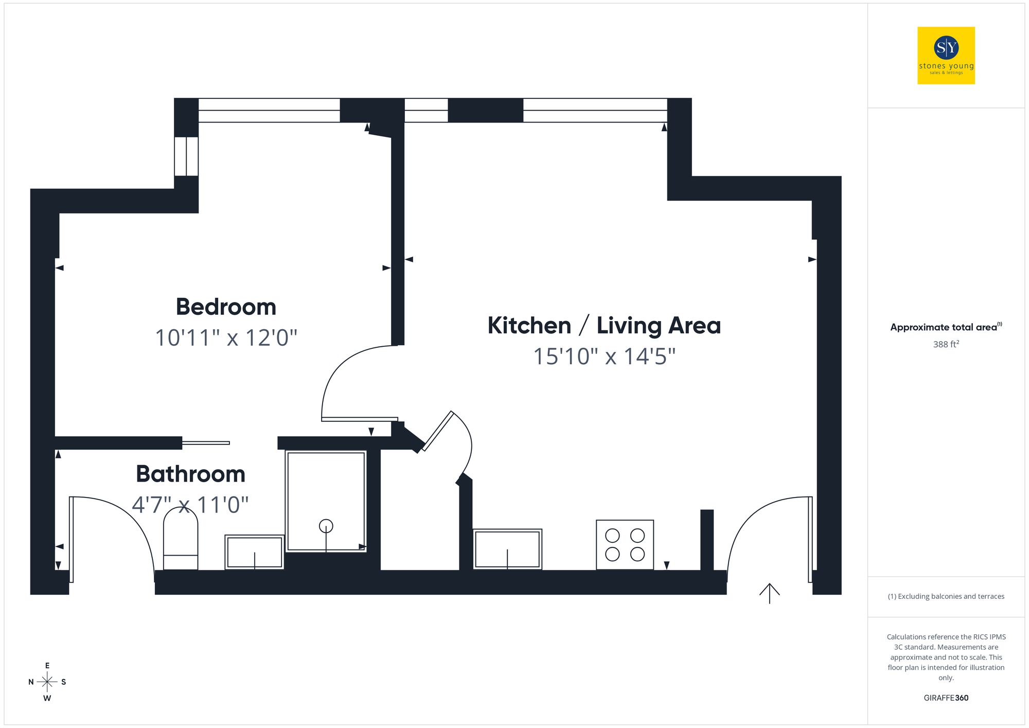 Apt 15, Southworth House Preston New Road, Blackburn floorplan