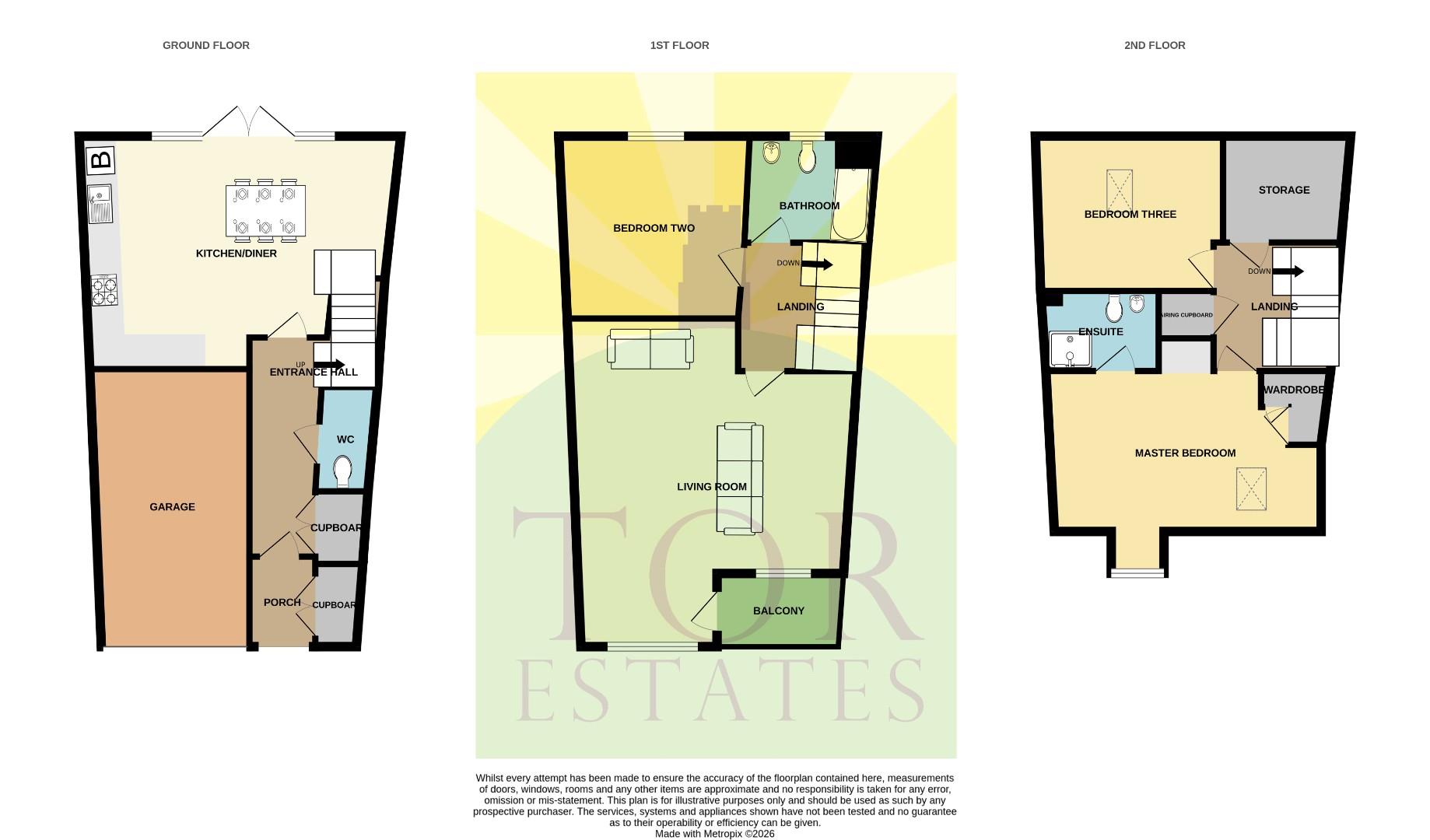 7, Californian Parade, Street floorplan