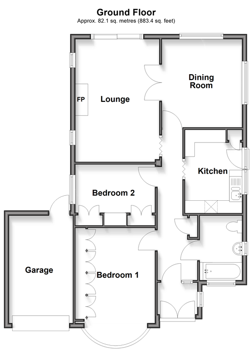 Lake Rise, Romford floorplan
