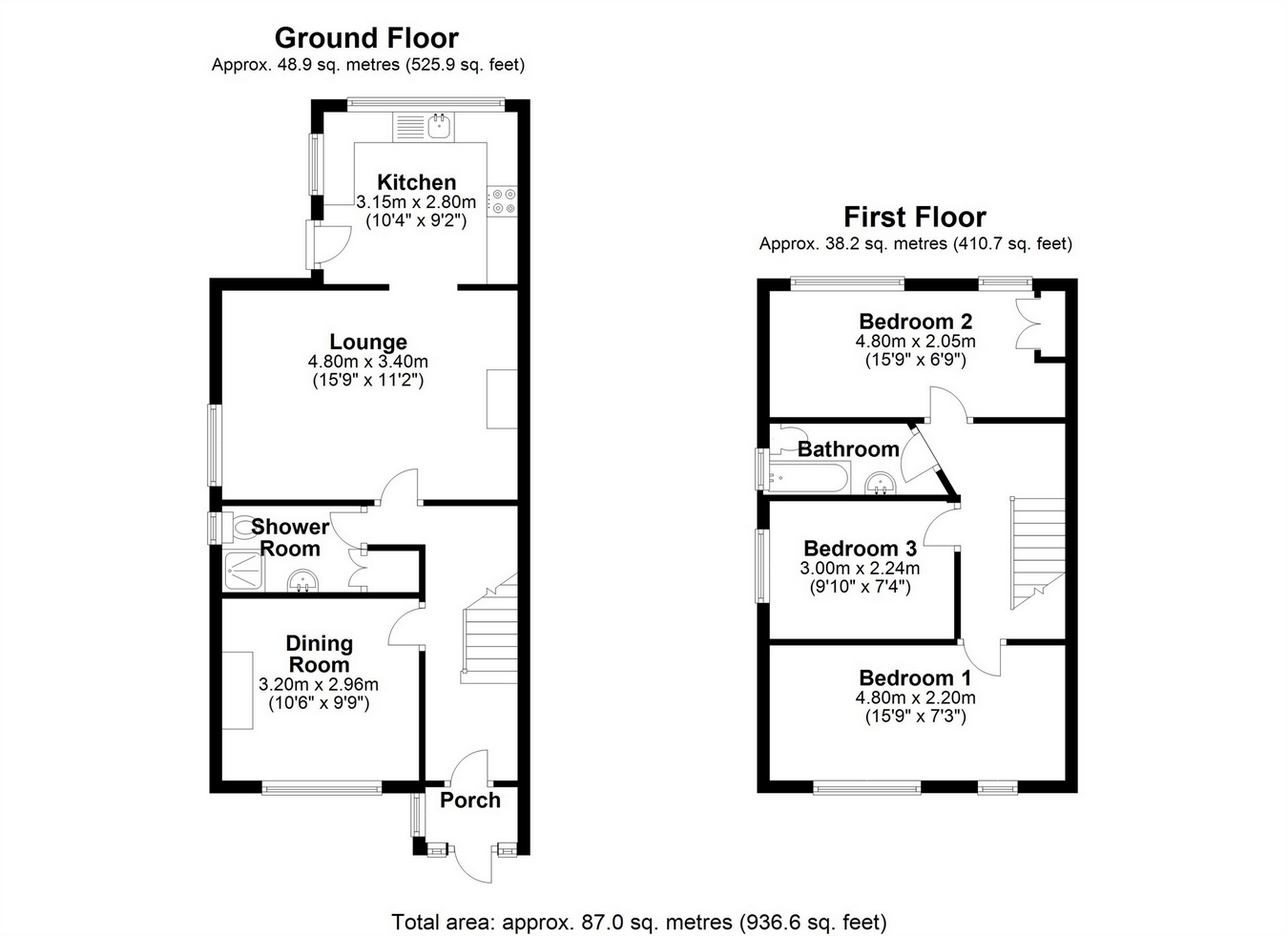 3 Bedrooms Semi-detached house for sale in Feltham Hill Road, Ashford, Surrey TW15