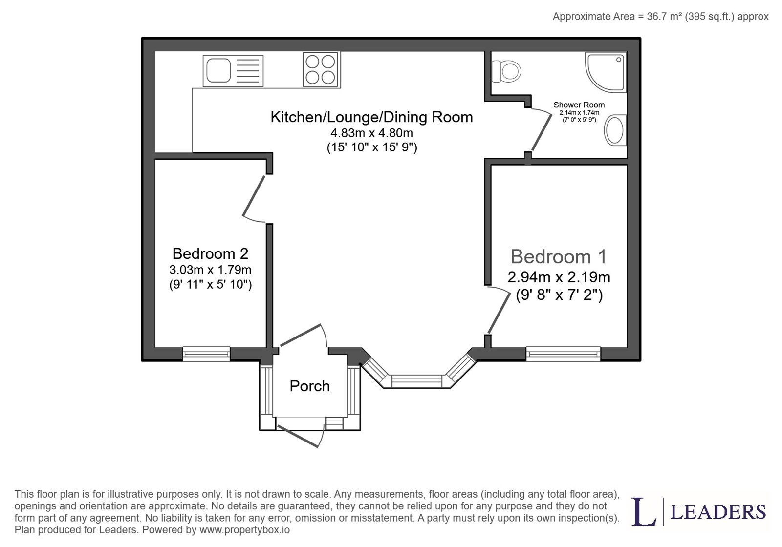 5 Sussex Court,, Manor Way, Bognor Regis floorplan