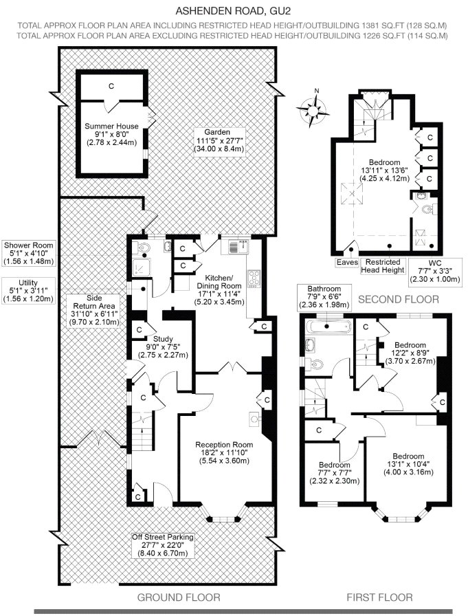 Ashenden Road, Guildford floorplan