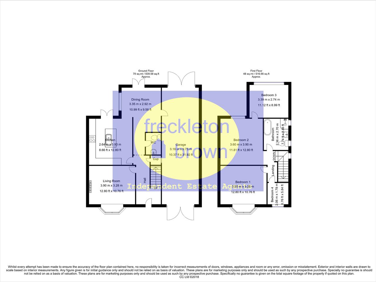 The Orchard, 297, Cromford Road, Nottingham floorplan