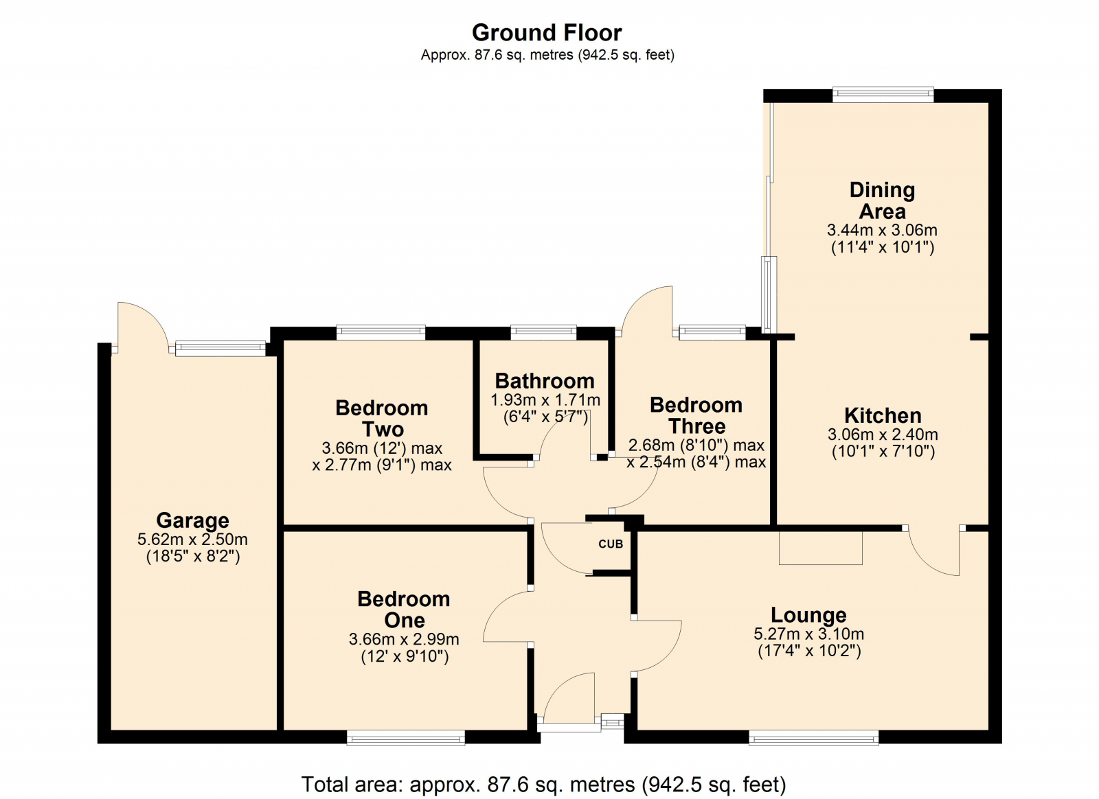 31 Paxhill Lane, Twyning, Tewkesbury floorplan
