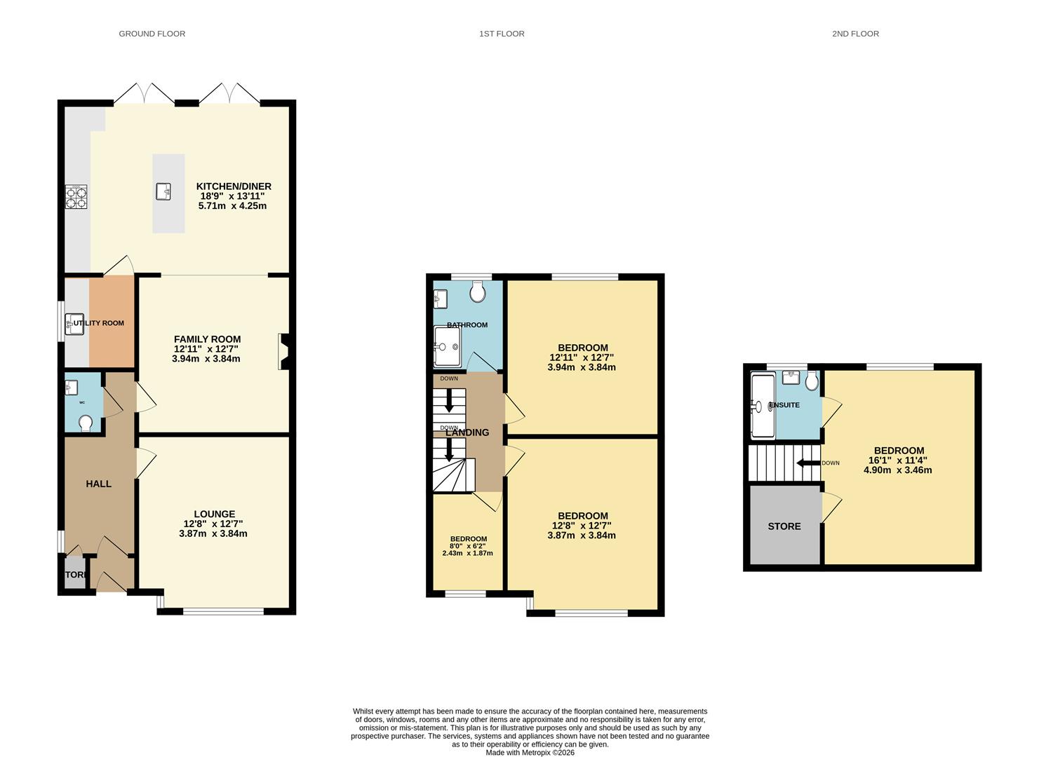 Bellair Avenue, Liverpool floorplan